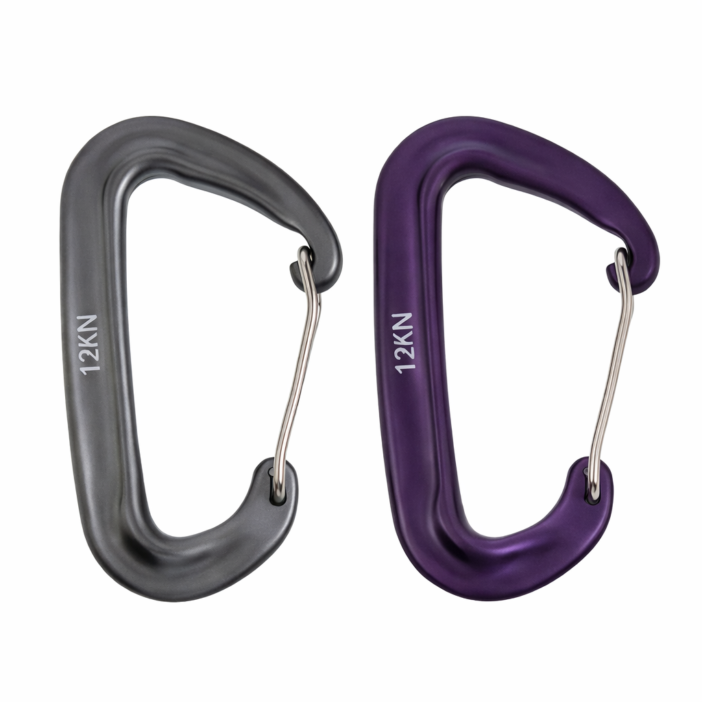 Carabiner Safety Harness Hanging Accessory (Load Tested 2KN-12KN Not for Climbing).