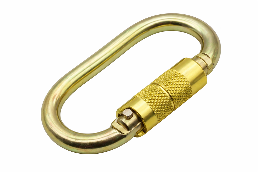 Carabiner Safety Harness (Load Tested 25KN-45KN Certified for Climbing).