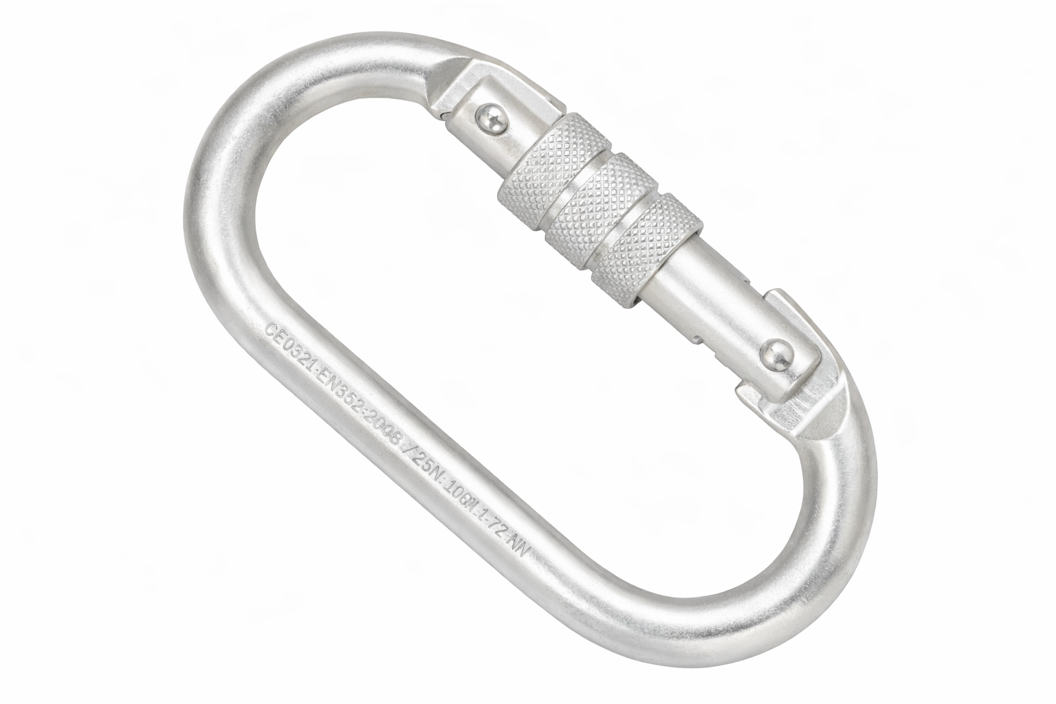 Carabiner Safety Harness (Load Tested 25KN-45KN Certified for Climbing).