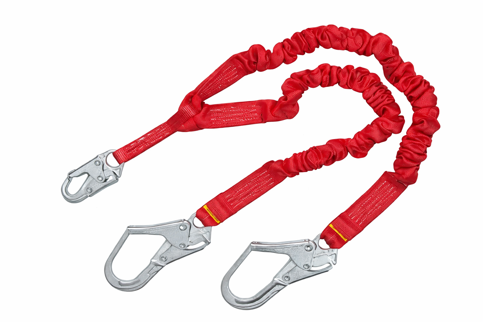 Energy Absorbing Safety Lanyard with Shock Absorber(Certified)