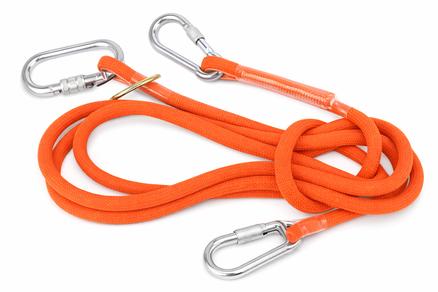 Energy Absorbing Safety Lanyard with Shock Absorber(Certified)