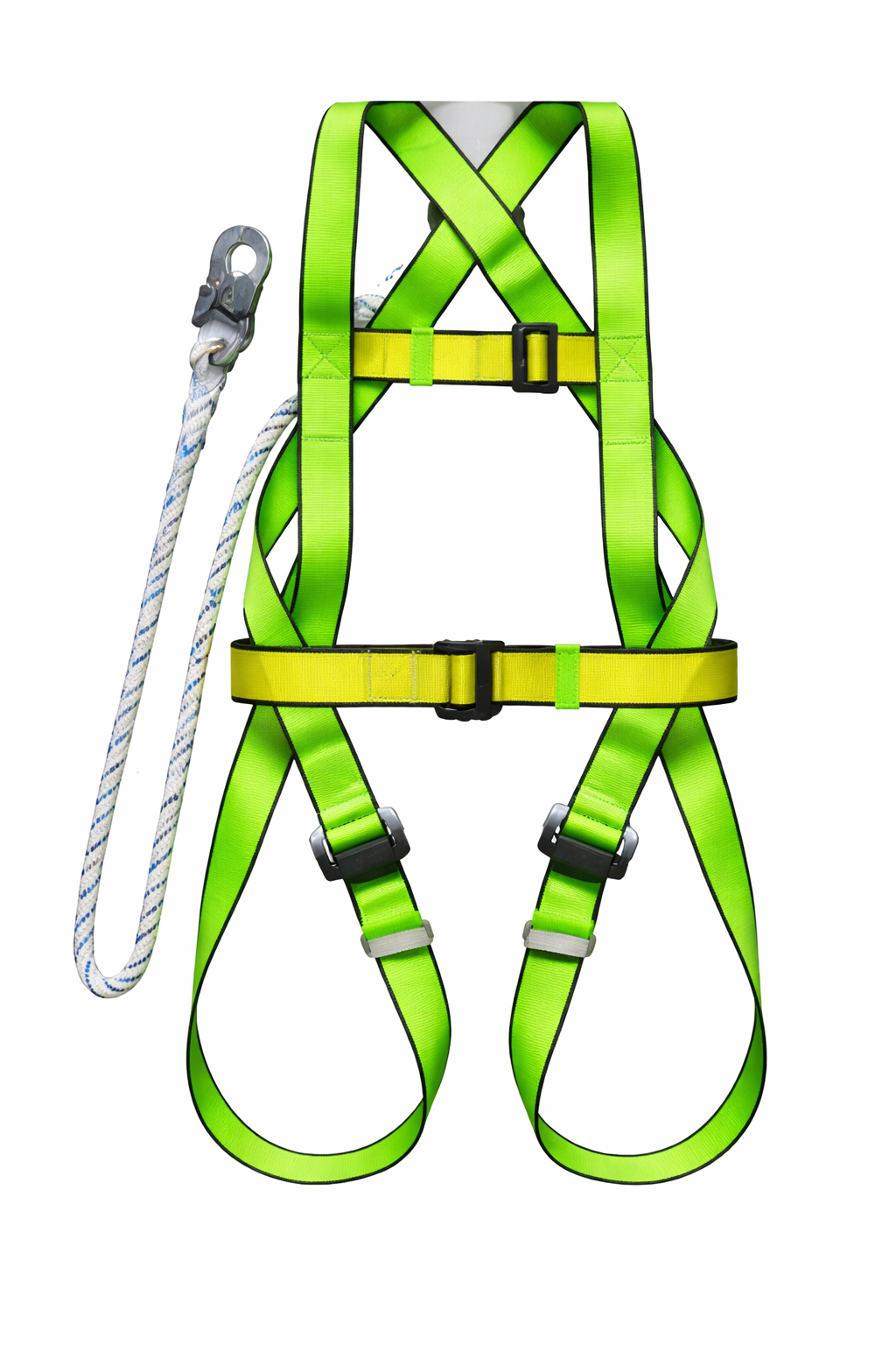 Full Body Safety Harness Fall protection system ( Load tested 15KN-22KN Certified for Climbing).