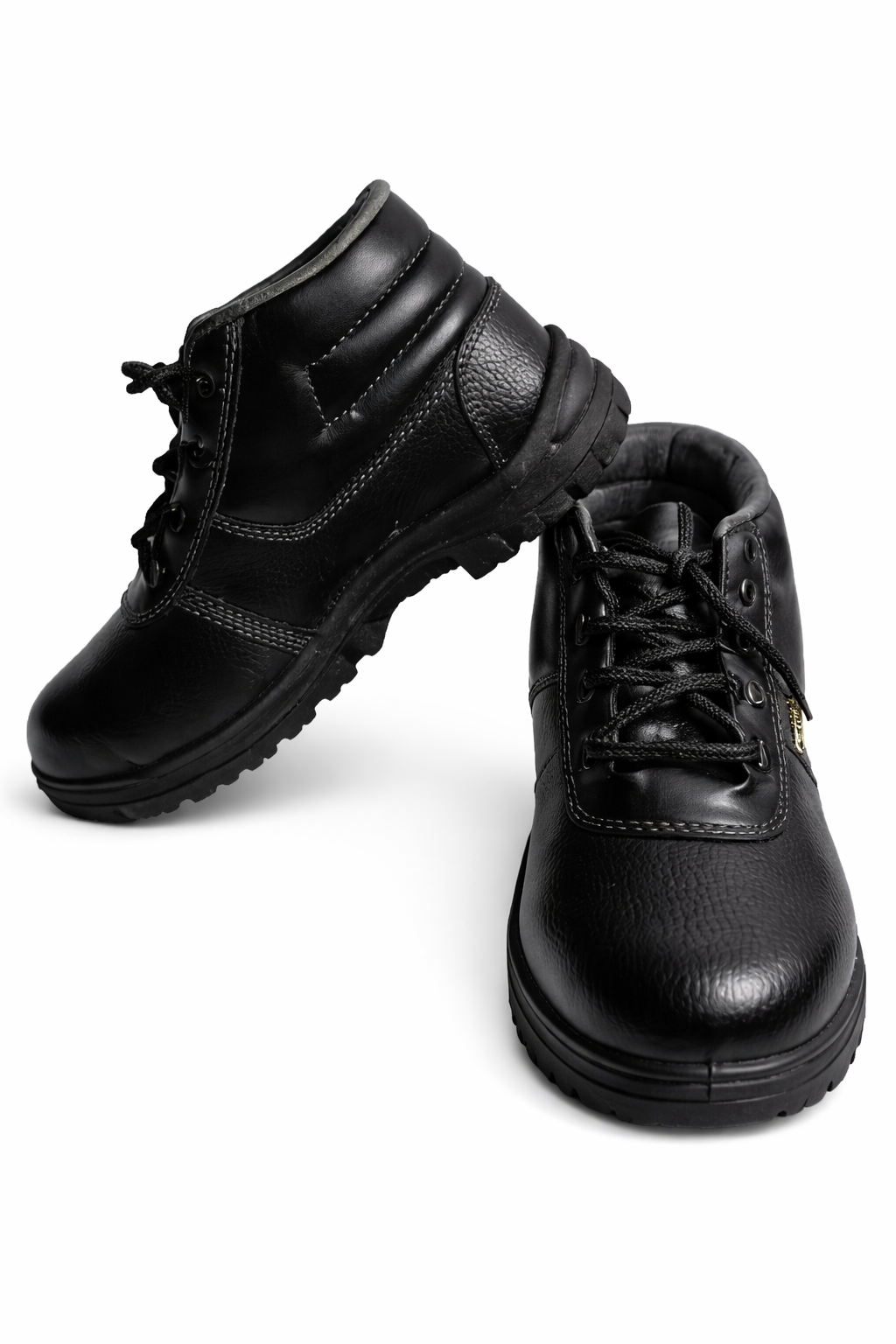 Safety Shoes Steel Toe with Anti-Slip Grip(Certified as per OSHA Standards).