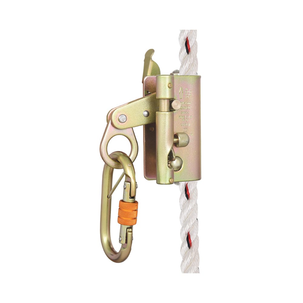 Vertical Rope Grab Fall-Arrester with Dual Gravity Locking Safety System(Certified for Climbing).